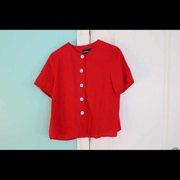 Never Worn Vintage John Roberts Button-up - Picture 2 of 3